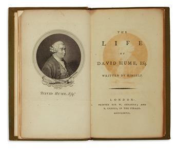 HUME, DAVID. The Life of David Hume Esq. written by Himself.  1777
